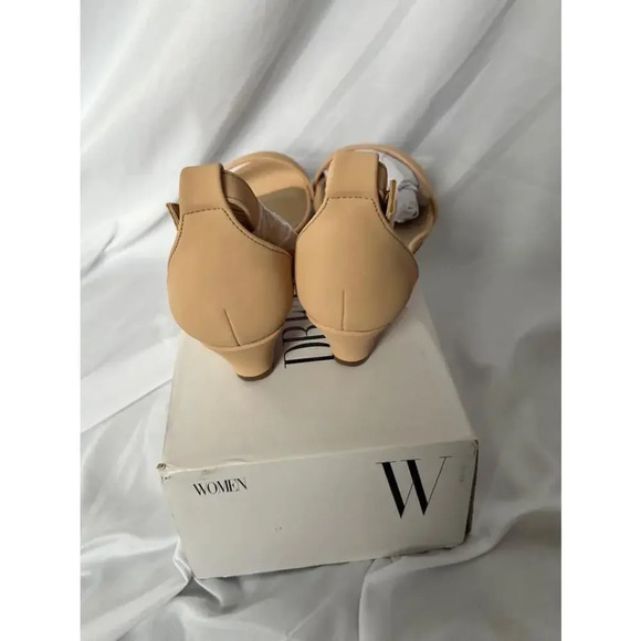 Women's Dream Pairs Ingrid Tan Wedges Size 8‎ - Picture 3 of 7